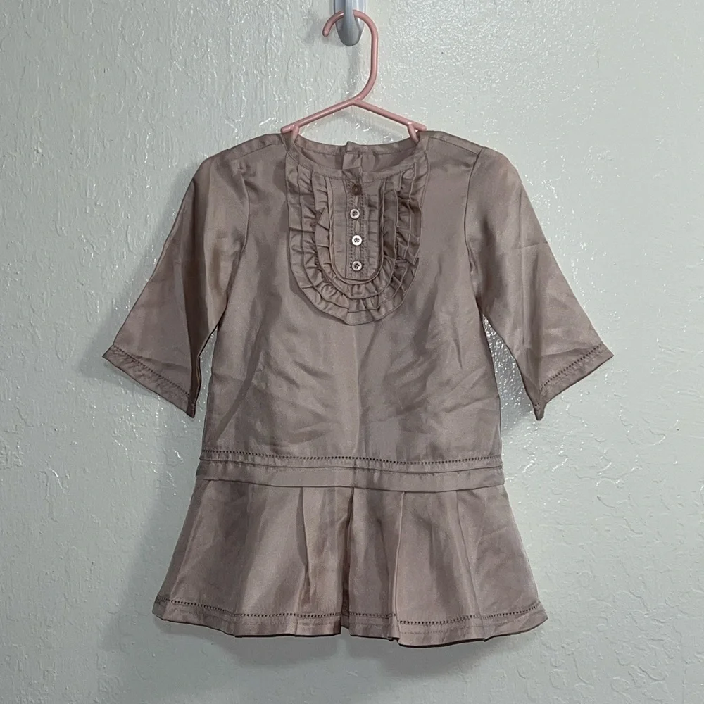 NWT! 100% silk Baby Gap x Stella McCartney dress. Size 2T - Picture 2 of 12